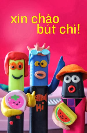 Xin Chào Bút Chì
